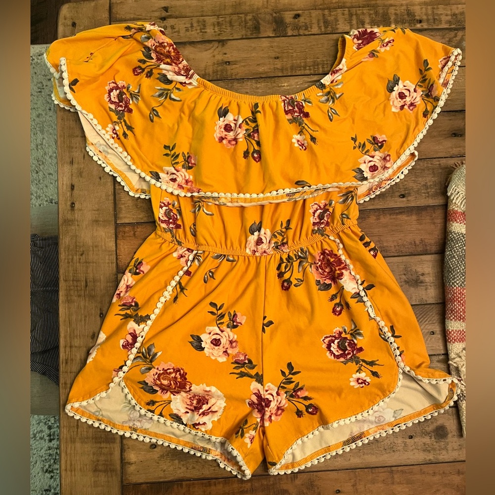 Floral Romper